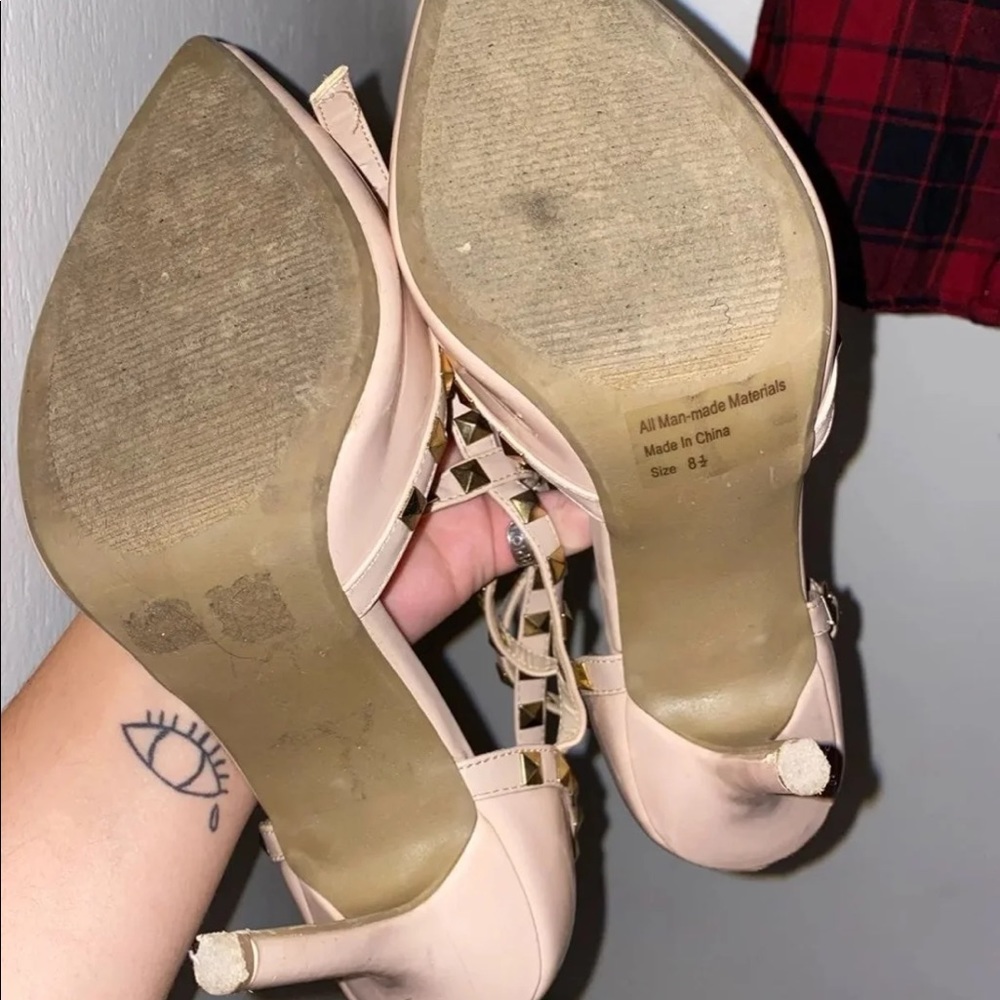 Studded Heels - Picture 2 of 2